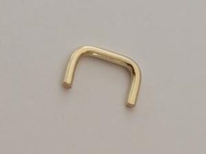 Septum Retainer Silver 925 Septum staple 16 gauge